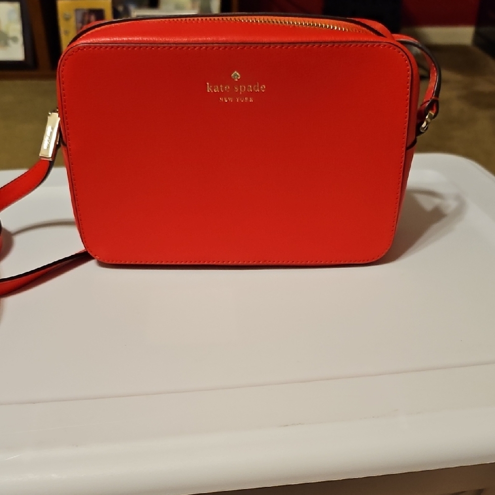 Kate Spade Bold Red Crossbody Bag